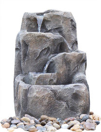 Κίνα Σύγχρονη αλπική πηγή καταρρακτών βράχου με το υλικό φίμπεργκλας/ρητίνης προμηθευτής