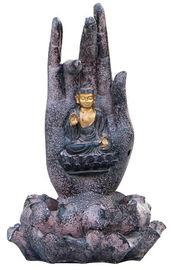 Κίνα Μικρό Polyesin πηγή νερού αγαλμάτων Λόρδου Βούδας, Βούδας κάθισε στο Lotus προμηθευτής